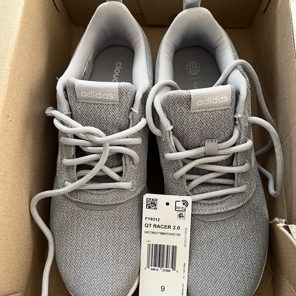 Adidas QT Racer 2.0 Cloudfoam Running Shoes - Picture 3 of 8